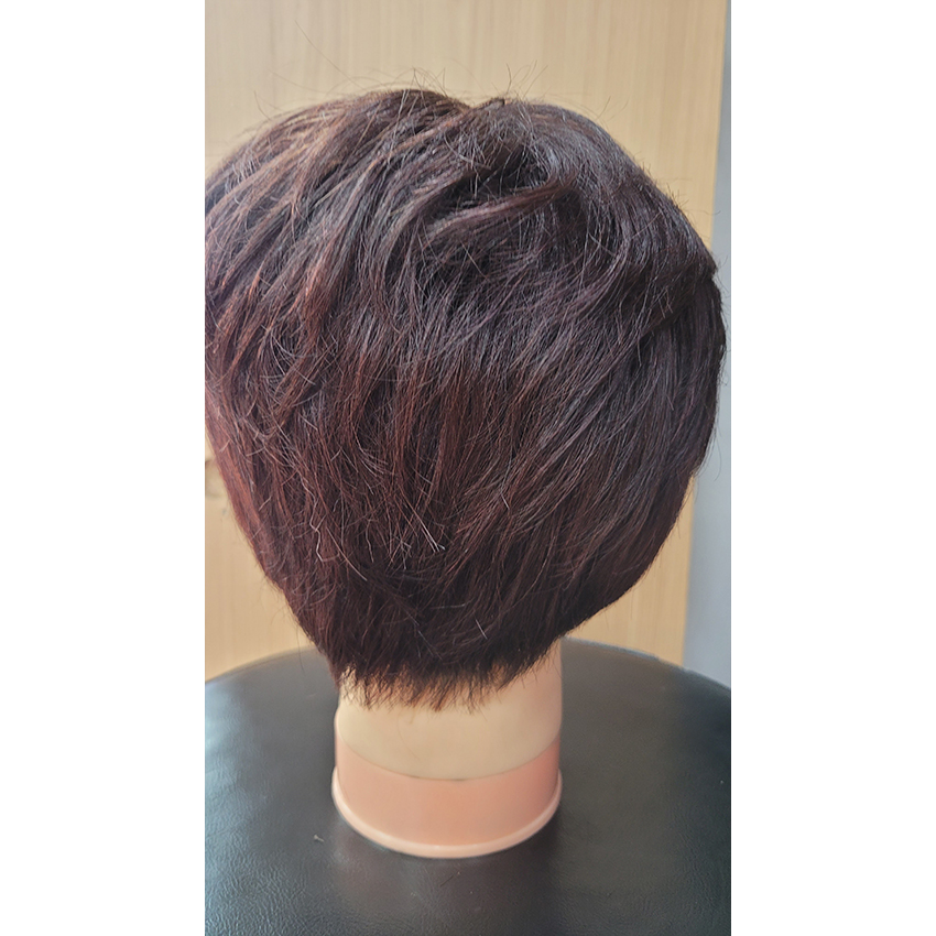 인모 100% 미싱 통가발